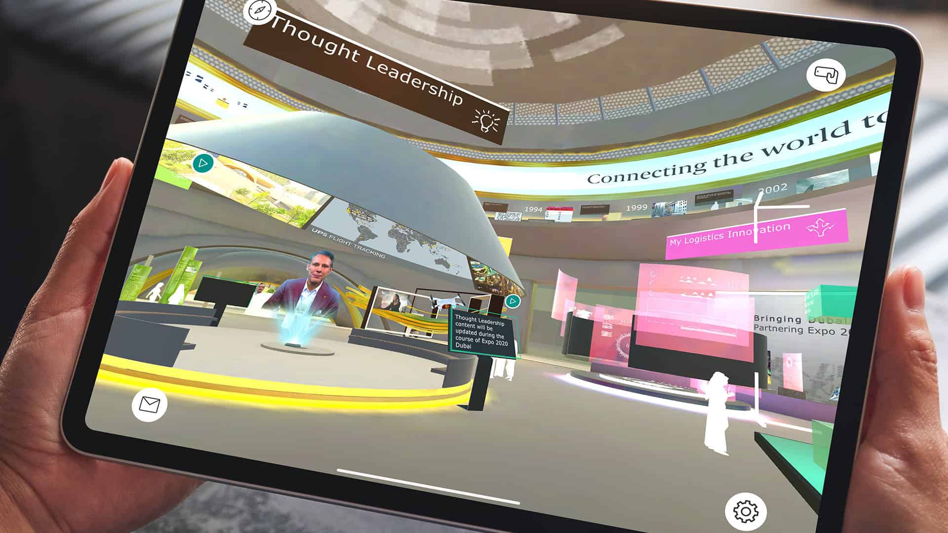 HIVE by UPS immersive metaverse experience 3